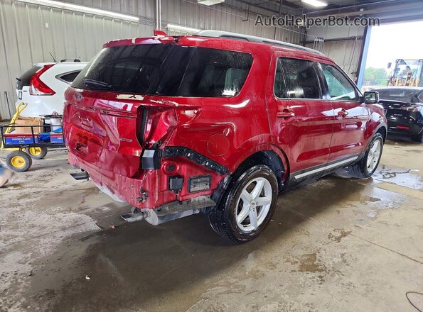 1FM5K8DH6HGA32769 2017 FORD EXPLORER Red Tył prawy