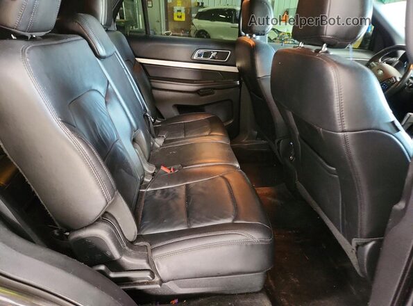 1FM5K8DH6HGA85679 2017 FORD EXPLORER Gray Rear interior view