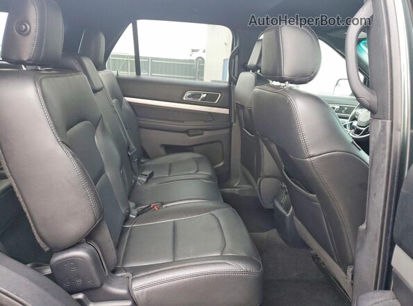 1FM5K8DH9GGD11485 2016 FORD EXPLORER Gray Вид задньої частини салону