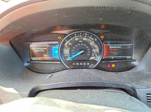 1FM5K8DHXJGA74738 2018 FORD EXPLORER Blue Սարքավորումների վահանակի տեսք