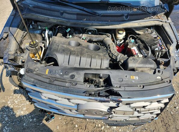 1FM5K8DHXJGA74738 2018 FORD EXPLORER Blue Շարժիչի բաժամունքի տեսք