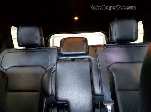 1FM5K8F80GGC09246 2016 FORD EXPLORER Silver Widok tylnych siedzeń