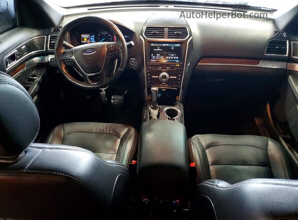 1FM5K8F80GGC09246 2016 FORD EXPLORER Silver Widok deski rozdzielczej