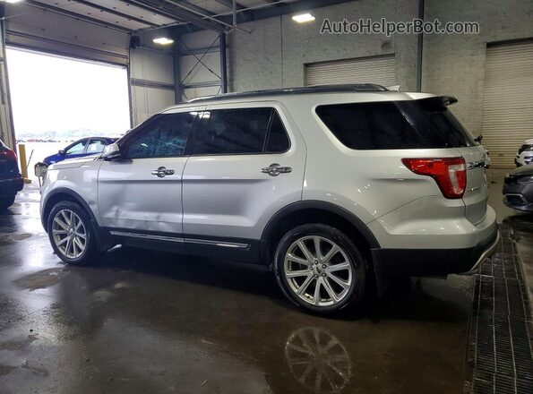 1FM5K8F80GGC09246 2016 FORD EXPLORER Silver Tył lewy