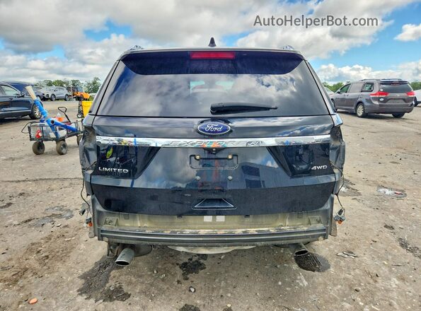 1FM5K8F80GGC90068 2016 FORD EXPLORER Black უკანა ხედი