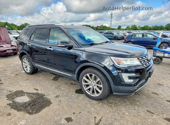 1FM5K8F80GGC90068 2016 FORD EXPLORER Black წინა მარჯვენა