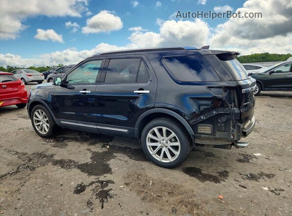 1FM5K8F80GGC90068 2016 FORD EXPLORER Black უკანა მარცხენა
