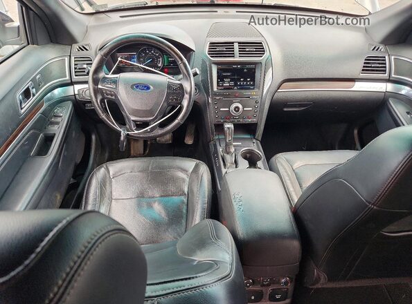 1FM5K8F80GGC90068 2016 FORD EXPLORER Black წინა პანელის ხედი
