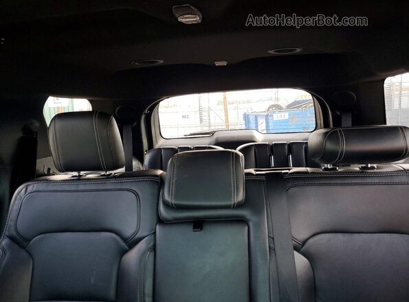 1FM5K8F80JGA27375 2018 FORD EXPLORER Серый Вид задних сидений