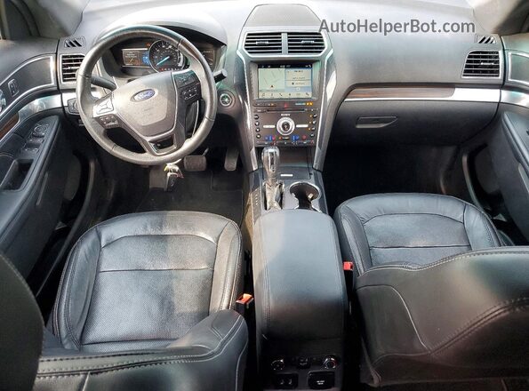 1FM5K8F80JGA27375 2018 FORD EXPLORER Серый Вид панели приборов