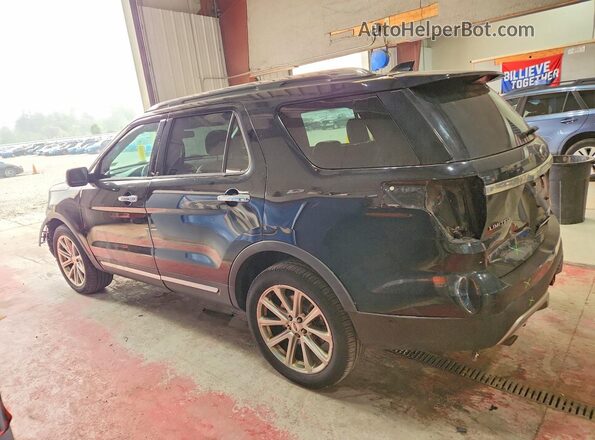 1FM5K8F81HGD01158 2017 FORD EXPLORER Black Հետևի ձախ