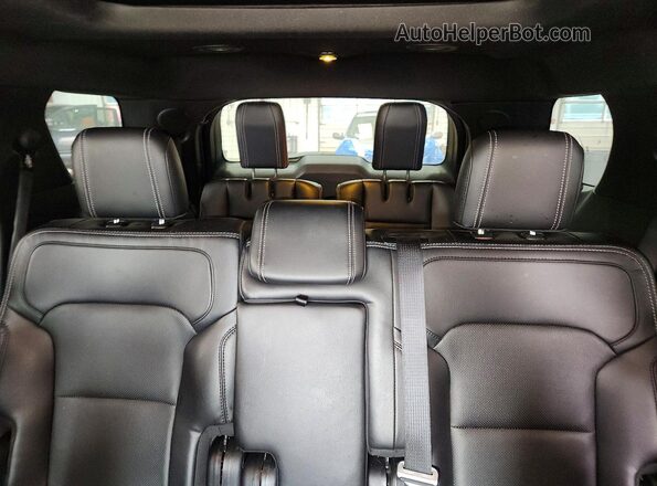 1FM5K8F81HGD01158 2017 FORD EXPLORER Black Հետևի նստատեղերի տեսք
