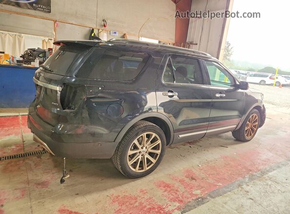 1FM5K8F81HGD01158 2017 FORD EXPLORER Black Հետևի աջ