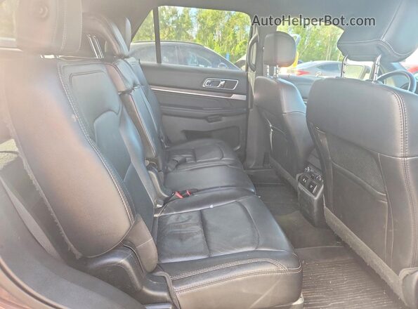 1FM5K8F81HGD45578 2017 FORD EXPLORER Gray Սալոնի հետևի տեսք