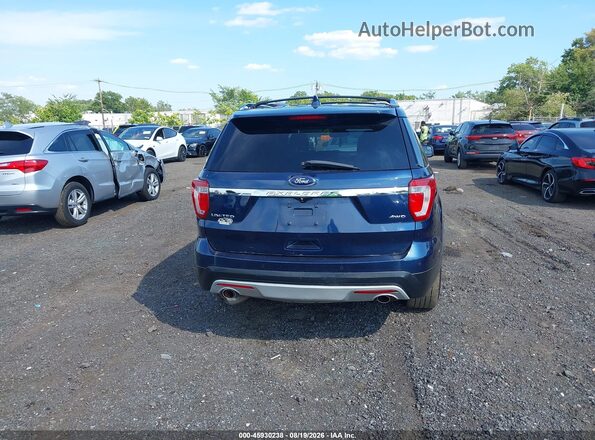 1FM5K8F82GGA10702 2016 FORD EXPLORER Blue 