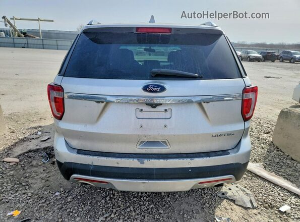 1FM5K8F82GGA18573 2016 FORD EXPLORER Silver Հետևի տեսք