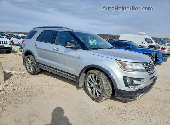 1FM5K8F82GGA18573 2016 FORD EXPLORER Silver Առջևի աջ