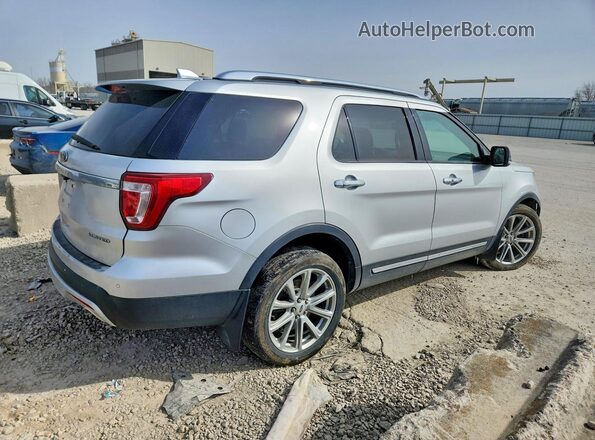 1FM5K8F82GGA18573 2016 FORD EXPLORER Silver Հետևի աջ
