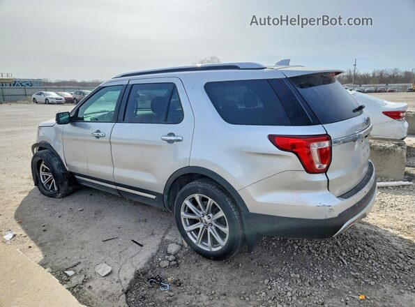 1FM5K8F82GGA18573 2016 FORD EXPLORER Silver Հետևի ձախ