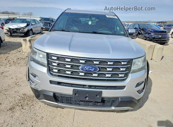 1FM5K8F82GGA18573 2016 FORD EXPLORER Silver Դիմացի տեսք