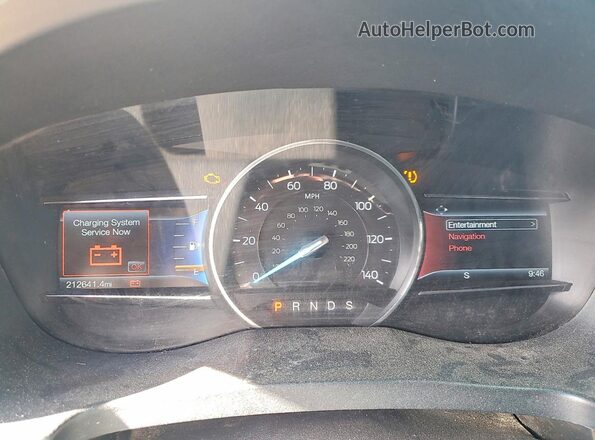1FM5K8F82GGA46034 2016 FORD EXPLORER Gray Widok zestawu wskaźników