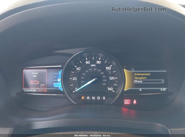 1FM5K8F82GGA73167 2016 FORD EXPLORER Brown Հետևի նստատեղերի տեսք