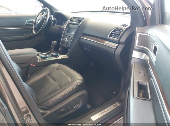 1FM5K8F82GGA73167 2016 FORD EXPLORER Brown Սալոնի դիմացի տեսք