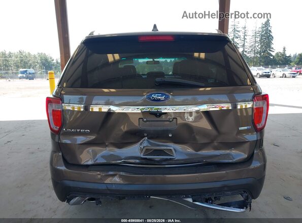 1FM5K8F82GGA73167 2016 FORD EXPLORER Brown 