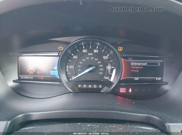 1FM5K8F82GGC00712 2016 FORD EXPLORER Black Widok tylnych siedzeń