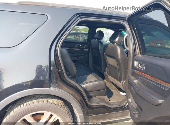 1FM5K8F82GGC00712 2016 FORD EXPLORER Black Widok naklejki z numerem VIN