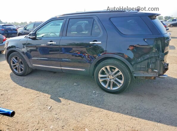 1FM5K8F82HGA00222 2017 FORD EXPLORER Black Հետևի ձախ
