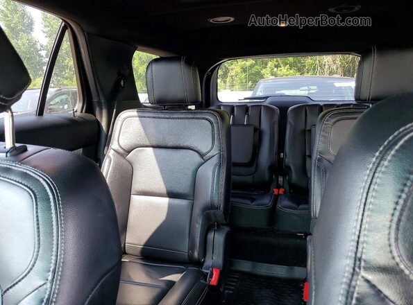1FM5K8F82HGA00222 2017 FORD EXPLORER Black Հետևի նստատեղերի տեսք