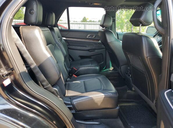 1FM5K8F82HGA00222 2017 FORD EXPLORER Black Սալոնի հետևի տեսք