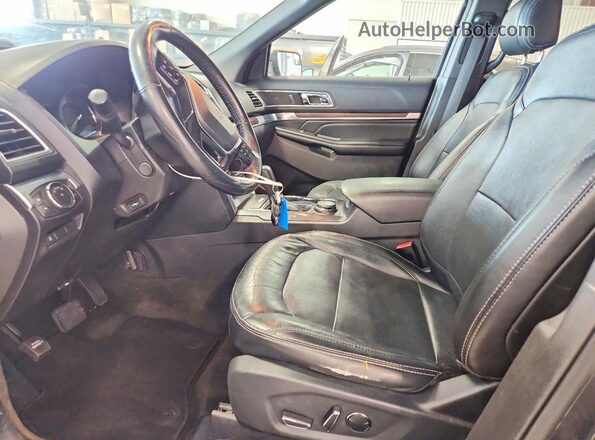 1FM5K8F82HGC27152 2017 FORD EXPLORER Gray Սալոնի դիմացի տեսք