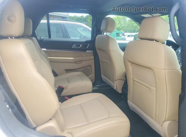 1FM5K8F82HGC98013 2017 FORD EXPLORER White უკანა სალონის ხედი