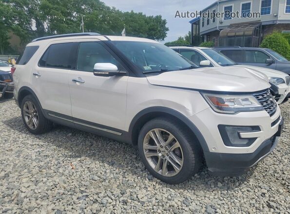 1FM5K8F82HGC98013 2017 FORD EXPLORER White წინა მარჯვენა
