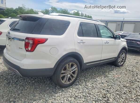 1FM5K8F82HGC98013 2017 FORD EXPLORER White უკანა მარჯვენა