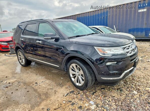 1FM5K8F82KGA45331 2019 FORD EXPLORER Black Առջևի աջ