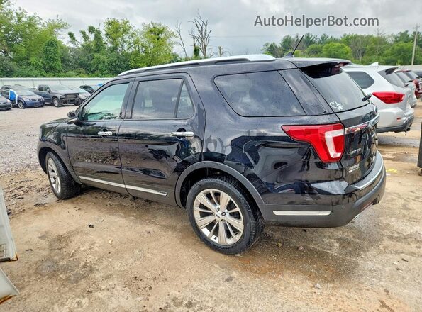 1FM5K8F82KGA45331 2019 FORD EXPLORER Black Հետևի ձախ