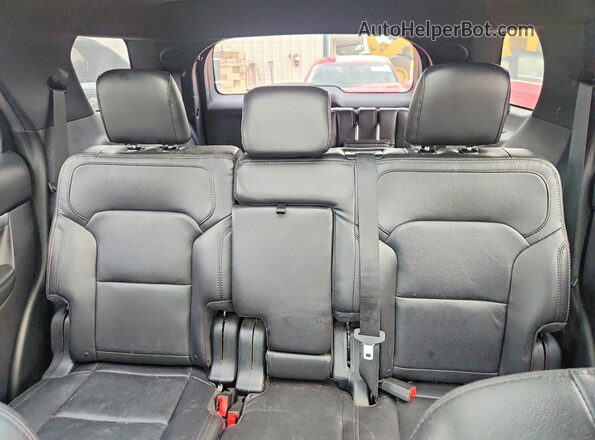 1FM5K8F82KGA45331 2019 FORD EXPLORER Black Հետևի նստատեղերի տեսք