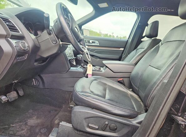 1FM5K8F82KGA45331 2019 FORD EXPLORER Black Սալոնի դիմացի տեսք