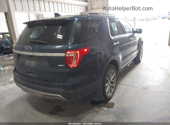 1FM5K8F83GGC48400 2016 FORD EXPLORER Blue Tył prawy