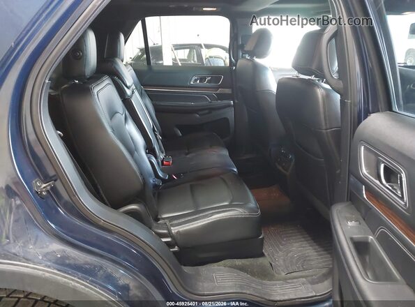 1FM5K8F83GGC48400 2016 FORD EXPLORER Blue Widok naklejki z numerem VIN