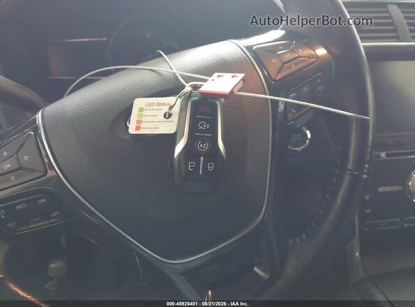 1FM5K8F83GGC48400 2016 FORD EXPLORER Blue Widok deski rozdzielczej