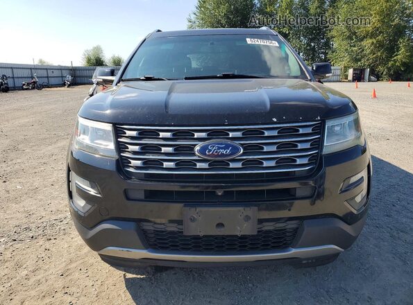 1FM5K8F84GGC90686 2016 FORD EXPLORER Black Vista frontal
