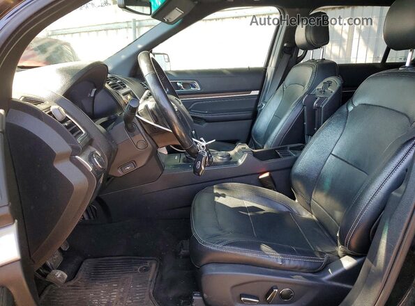 1FM5K8F84GGC90686 2016 FORD EXPLORER Black Vista interior delantera