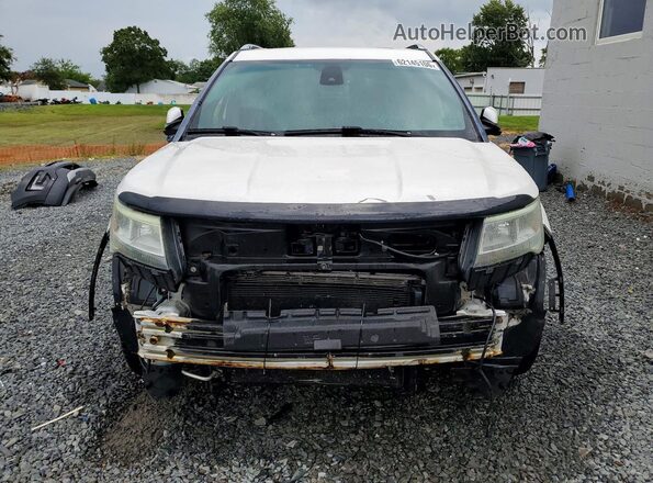 1FM5K8F85GGC73881 2016 FORD EXPLORER White წინა ხედი