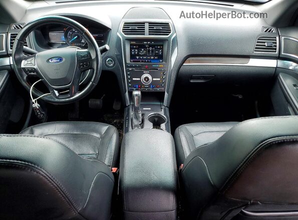 1FM5K8F85GGC73881 2016 FORD EXPLORER White წინა პანელის ხედი