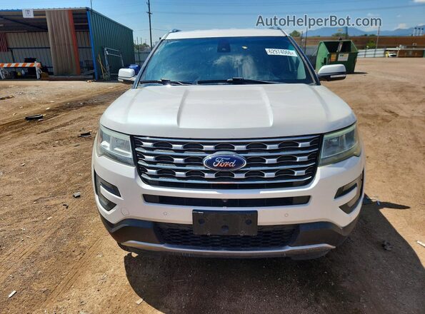 1FM5K8F86GGA25462 2016 FORD EXPLORER White Widok z przodu