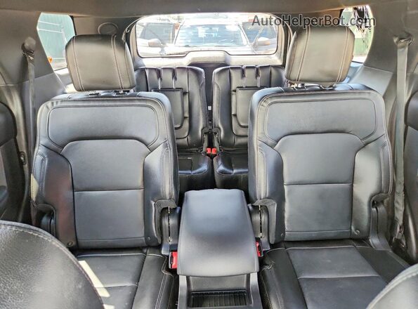1FM5K8F86GGA25462 2016 FORD EXPLORER White Widok tylnych siedzeń